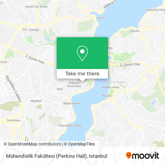 Mühendislik Fakültesi (Perkins Hall) map