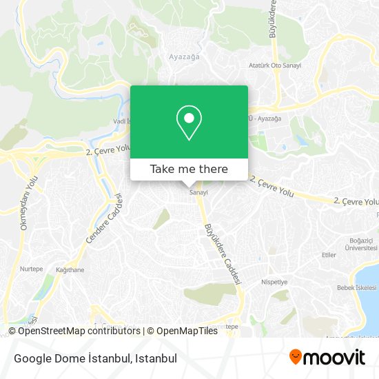 Google Dome İstanbul map