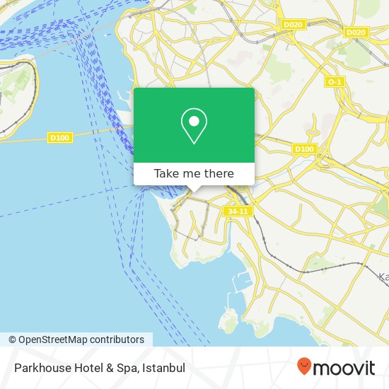 Parkhouse Hotel & Spa map