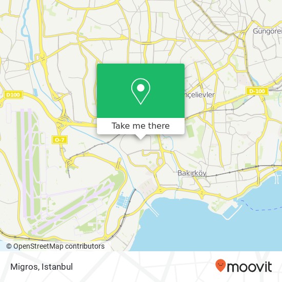 Migros map