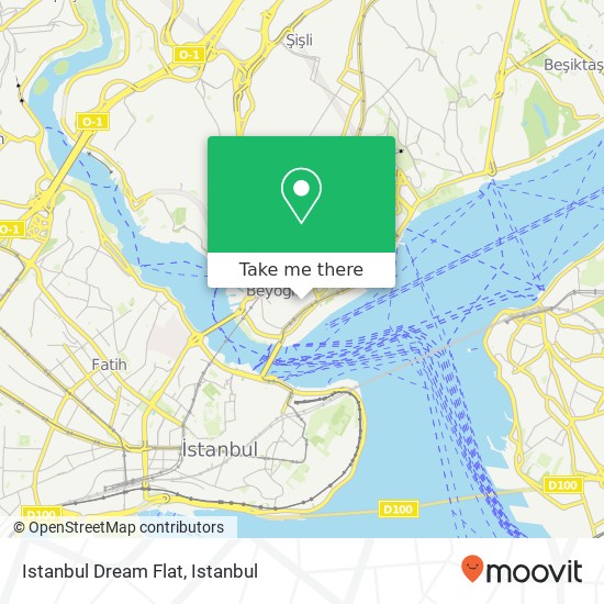 Istanbul Dream Flat map