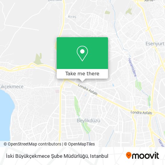 İski Büyükçekmece Şube Müdürlüğü map