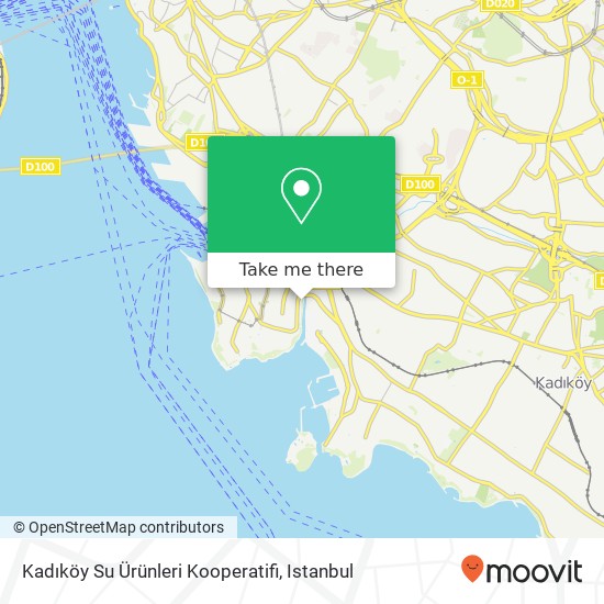 Kadıköy Su Ürünleri Kooperatifi map