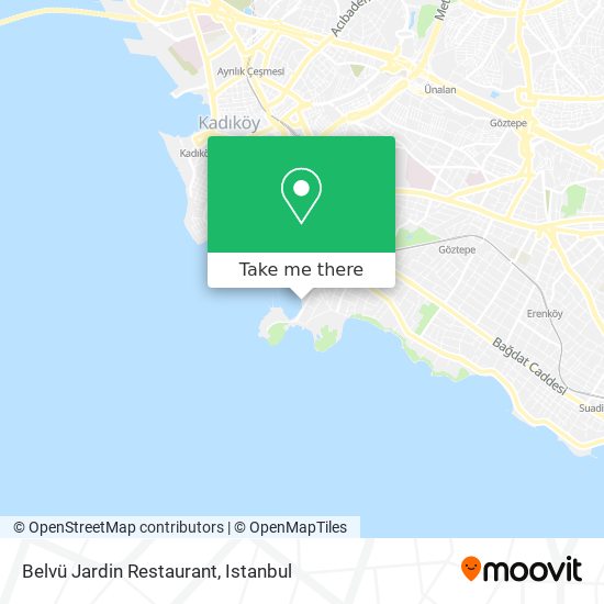 Belvü Jardin Restaurant map