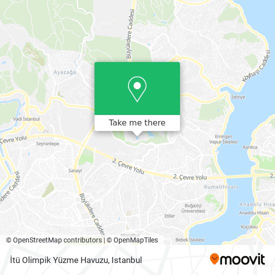 İtü Olimpik Yüzme Havuzu map