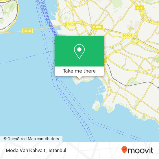 Moda Van Kahvaltı map