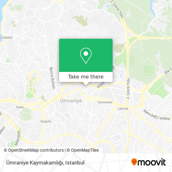 Ümraniye Kaymakamlığı map
