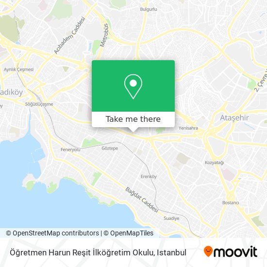 Öğretmen Harun Reşit İlköğretim Okulu map