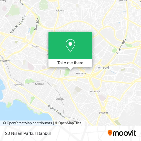 23 Nisan Parkı map