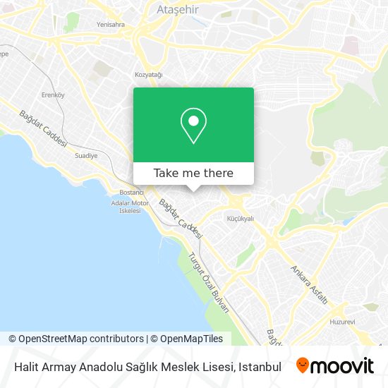 Halit Armay Anadolu Sağlık Meslek Lisesi map