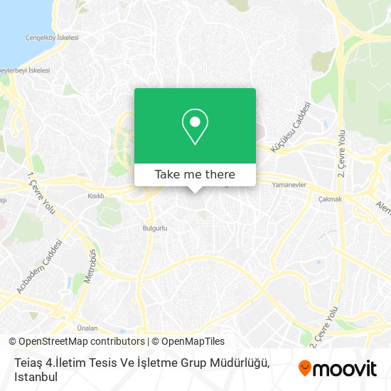 Teiaş 4.İletim Tesis Ve İşletme Grup Müdürlüğü map