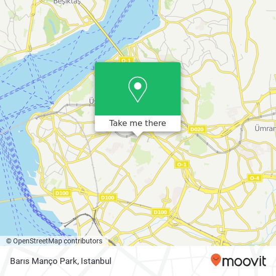 Barıs Manço Park map