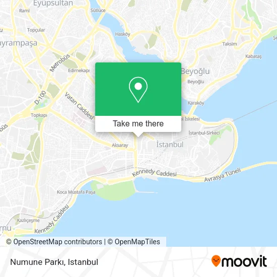 Numune Parkı map