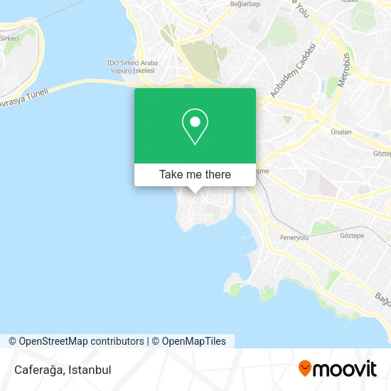 Caferağa map