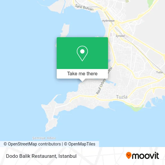 Dodo Balik Restaurant map