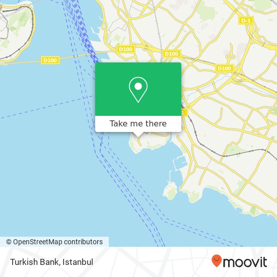 Turkish Bank map