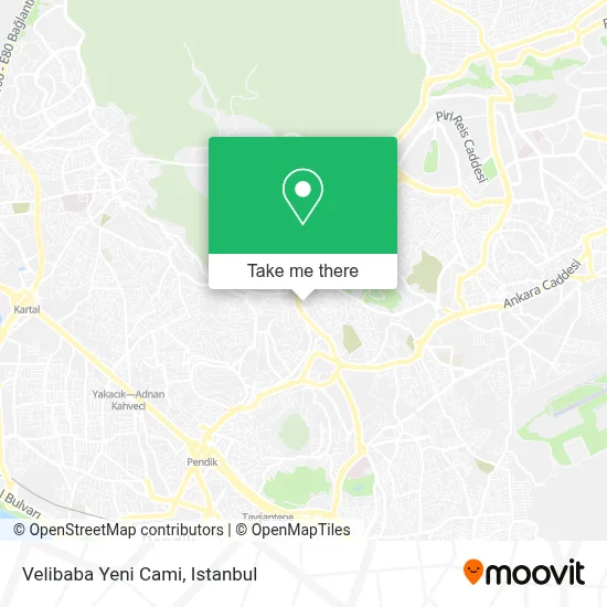 Velibaba Yeni Cami map