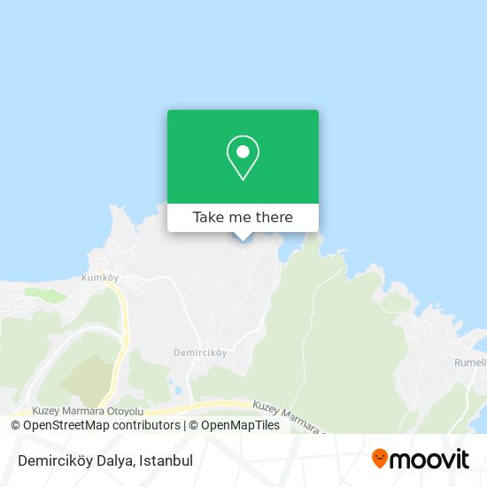 Demirciköy Dalya map