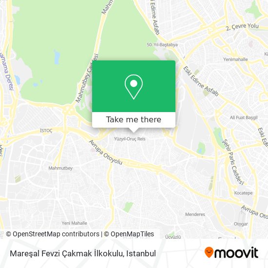 Mareşal Fevzi Çakmak İlkokulu map