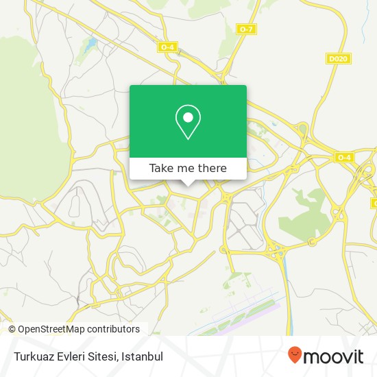 Turkuaz Evleri Sitesi map