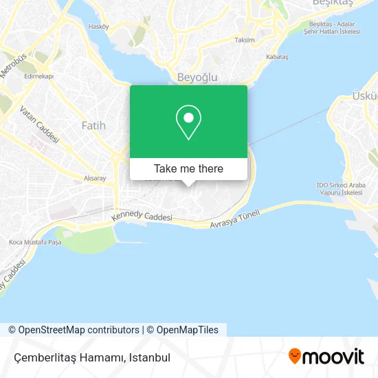 Çemberlitaş Hamamı map