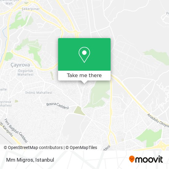 Mm Migros map