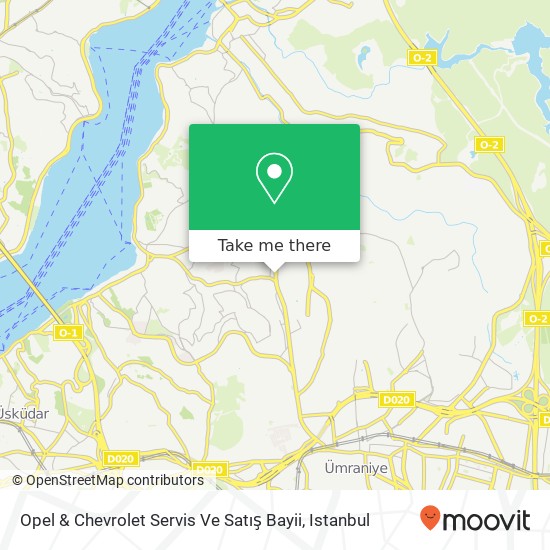 Opel & Chevrolet Servis Ve Satış Bayii map