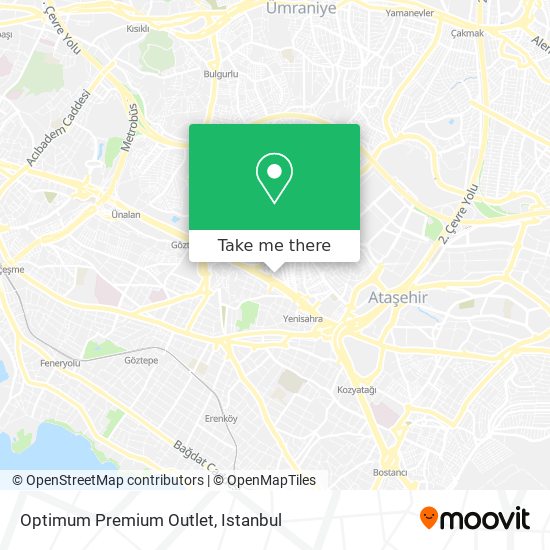 Optimum Premium Outlet map