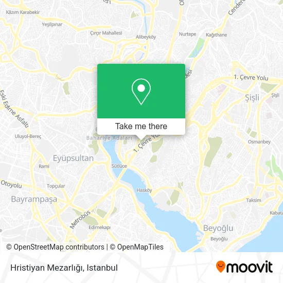 Hristiyan Mezarlığı map