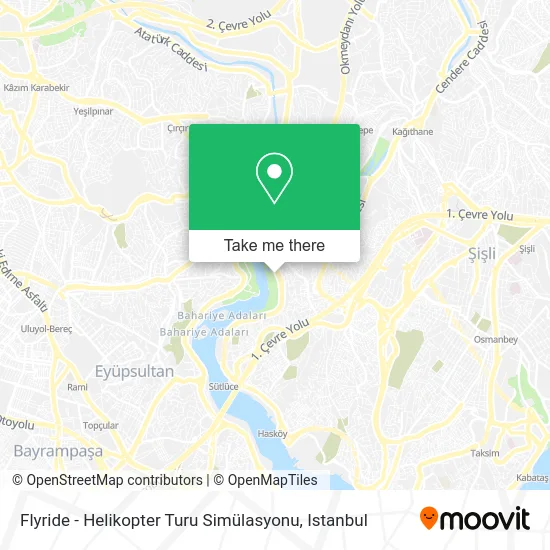 Flyride - Helikopter Turu Simülasyonu map