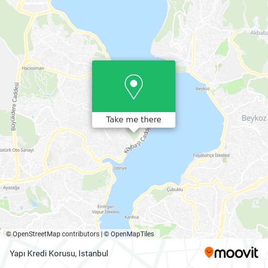 Yapı Kredi Korusu map