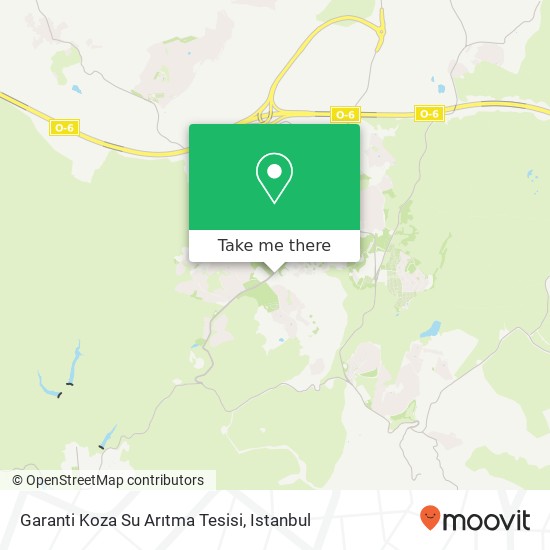 Garanti Koza Su Arıtma Tesisi map