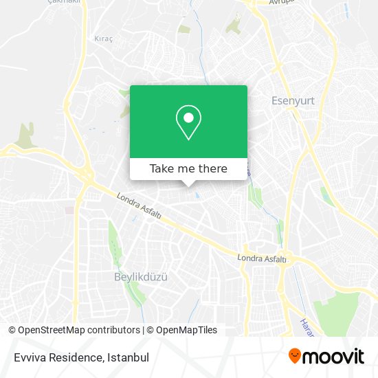 Evviva Residence map