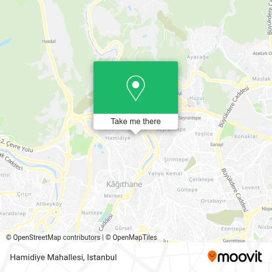 Hamidiye Mahallesi map