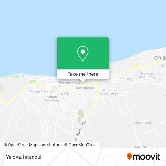 Yalova map