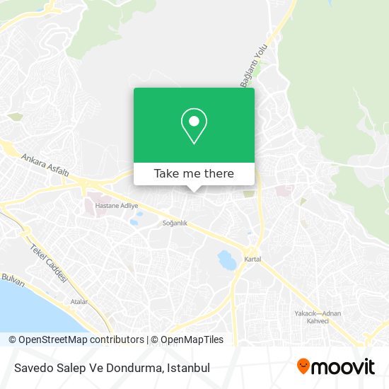 Savedo Salep Ve Dondurma map