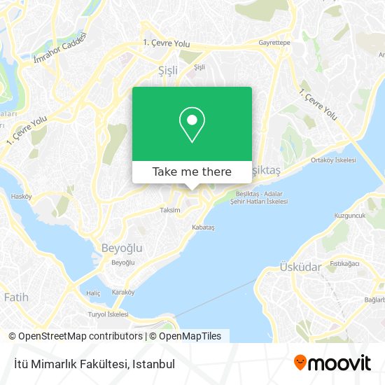 İtü Mimarlık Fakültesi map