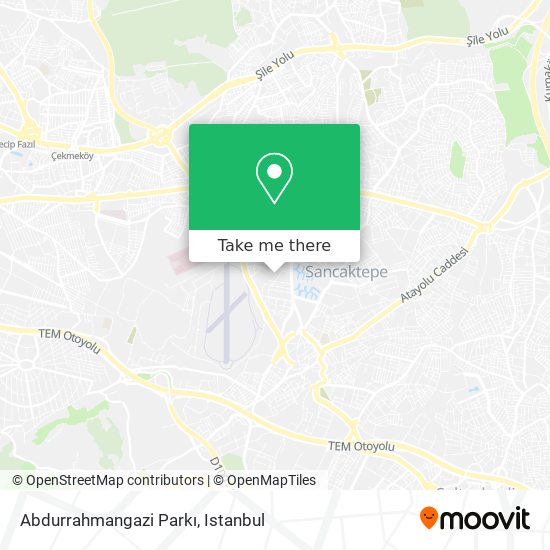Abdurrahmangazi Parkı map