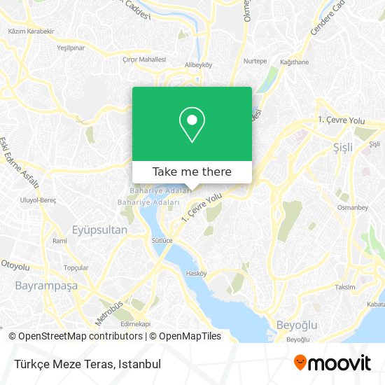 Türkçe Meze Teras map