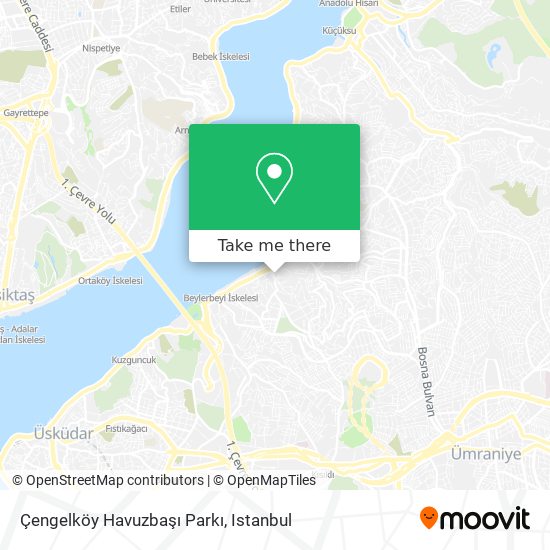 Çengelköy Havuzbaşı Parkı map