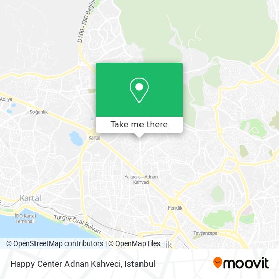 Happy Center Adnan Kahveci map