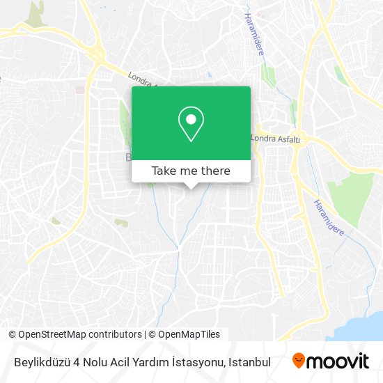 Beylikdüzü 4 Nolu Acil Yardım İstasyonu map