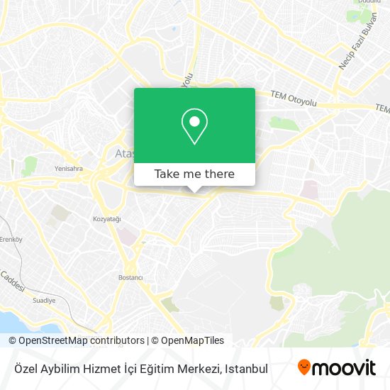 Özel Aybilim Hizmet İçi Eğitim Merkezi map