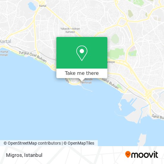 Migros map