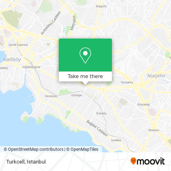 Turkcell map