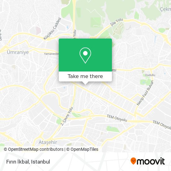 Fırın İkbal map