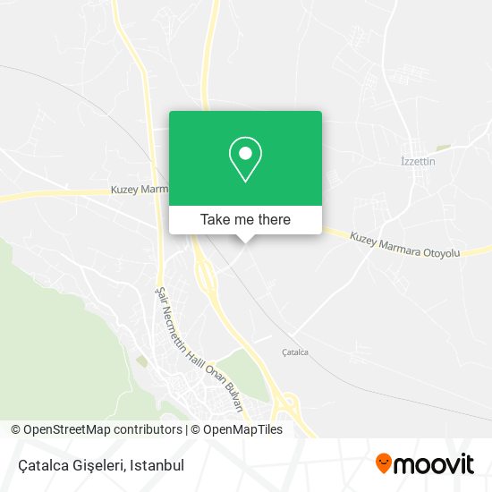 Çatalca Gişeleri map