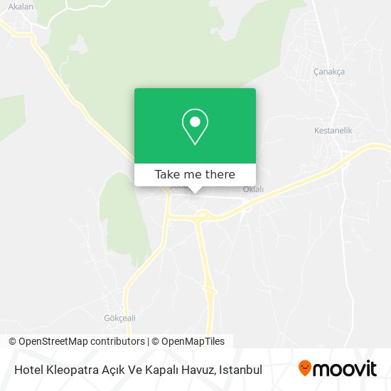 Hotel Kleopatra Açık Ve Kapalı Havuz map