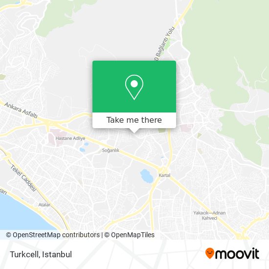 Turkcell map