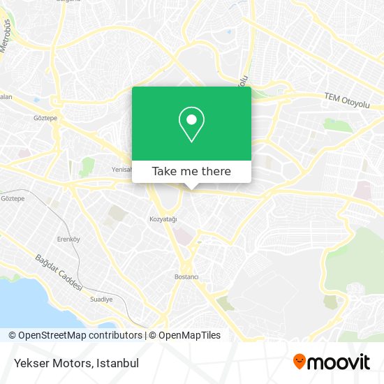 Yekser Motors map